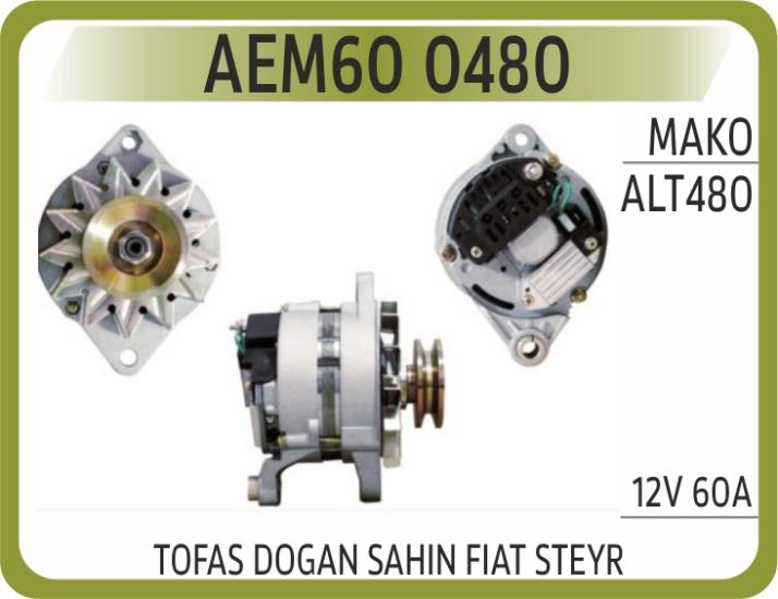 ALTERNATOR TOFAS DOGAN SAHIN FIAT STEYR 12V 60A